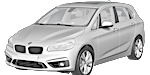 BMW F45 B0863 Fault Code